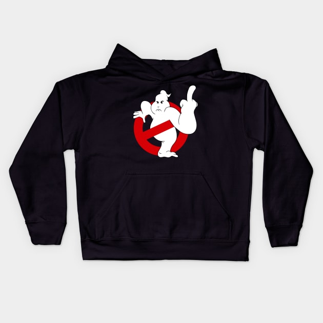 Ghostfinger Kids Hoodie by prometheus31